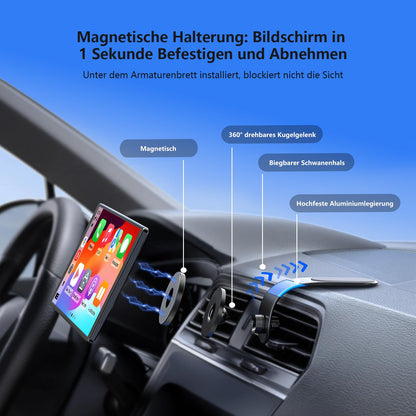 Krunia 8'' Tragbares Carplay Display – Apple CarPlay Android Auto