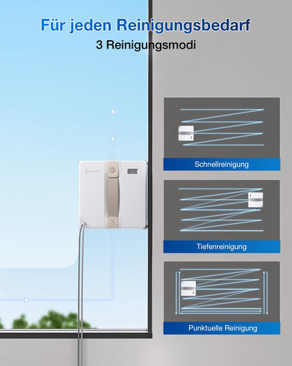 ECOVACS WINBOT MINI kompakter Fensterputzroboter - Weiss