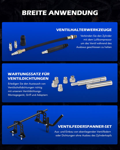 Orion Motor Tech Druckluft Ventilfederspanner Universal – 8-24mm