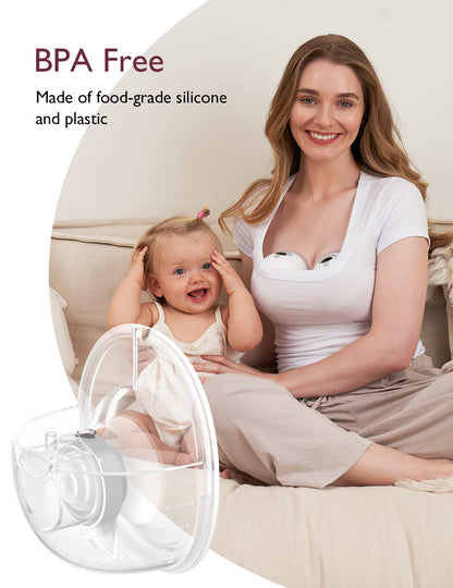 Momcozy M5 Ersatzset für Milchpumpe, 160 ml, Flansch 24 mm