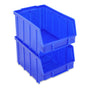 S&S-Shop Stapelboxen Set Kunststoff-Lagerboxen - Blau Gr.3