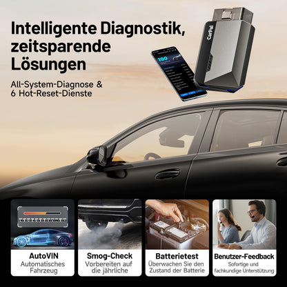 TOPDON Carpal-A OBD2 Bluetooth Diagnosegerät für alle Fahrzeuge