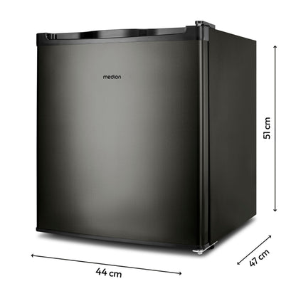 MEDION MD 37675 Mini-Gefrierschrank, 33 Liter, 4 Sterne, grau