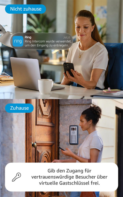 Ring Intercom Video – Smarte Video-Gegensprechanlage mit Fernzugriff