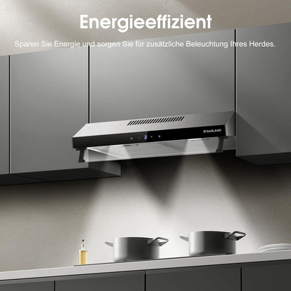 GASLAND Chef UC60SS Unterbauhaube 60cm - Umluft Edelstahl