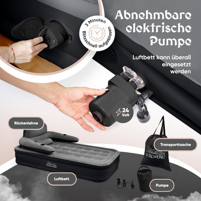 Burgwerk Luftbett selbstaufblasend 1 Person Gästebett 100x200