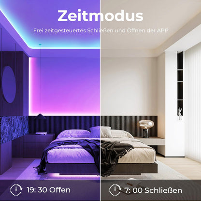 SUBOSI COB LED Streifen 10 m RGB WiFi, Alexa & Google Home kompatibel