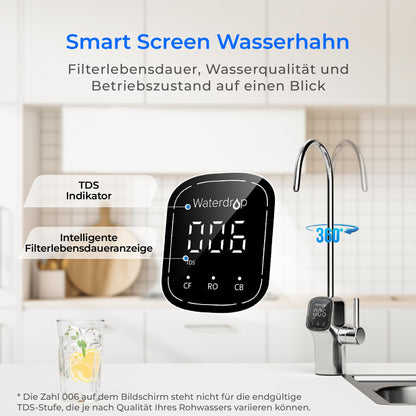 Waterdrop G3P600 Umkehrosmoseanlage - 600 GPD Unterbau