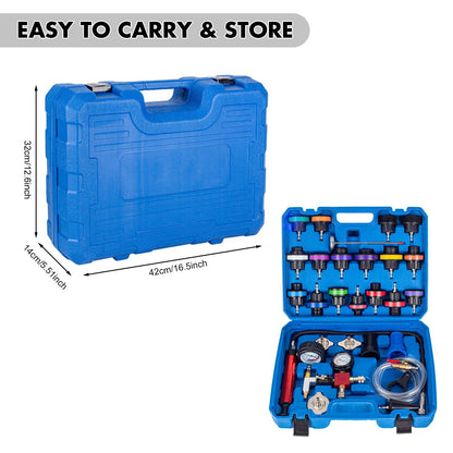 GOTLUCK 28 TLG Kühlsystemtester – Abdrückgerät & Lecksucher