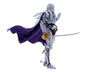BANDAI S.H. FIGUARTS Berserk: Griffith Figur - Hawk of Light. Detailreiche, weiße Gelenkfigur zum Sammeln und Ausstellen.