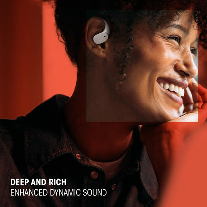 JBL Sense Lite Open-Ear-Kopfhörer mit Ohrbügel, 32 h Akku, schwarz