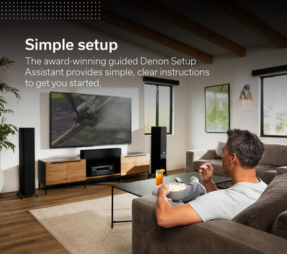 Denon AVR-X2800HDAB 7.2-Kanal AV-Receiver 8K DAB Schwarz