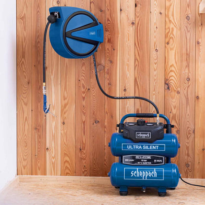 Scheppach AHR15 Druckluft-Schlauchtrommel - Automatik 15m