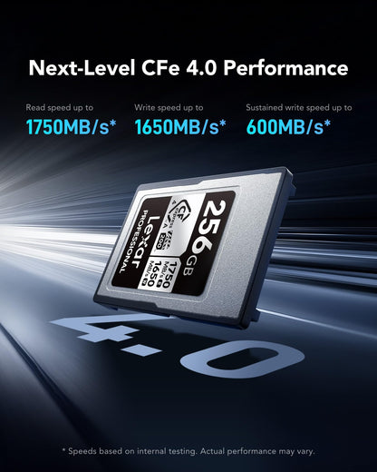 Lexar Professional CFexpress 4.0 Typ A 256GB Speicherkarte
