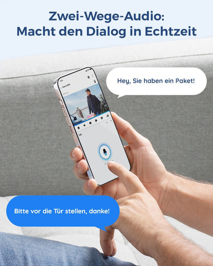 Reolink Duo 2 PoE 4K Dual-Lens Überwachungskamera aussen