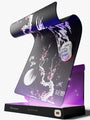 Nyfter XXL Gaming Mauspad Sakura Weiss 900 x 500 mm, weisse Oberfläche, vernähte Kanten