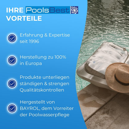 PoolsBest Chlor Mini Multitabs 5 in 1 Pflegetabs - 5kg