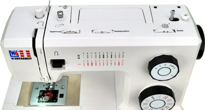 W6 Nähmaschine N 1235 Pro Freiarm mit 24 Stichprogrammen