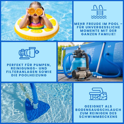 AquaOne Poolschlauch Solarschlauch 32mm – 30 Meter