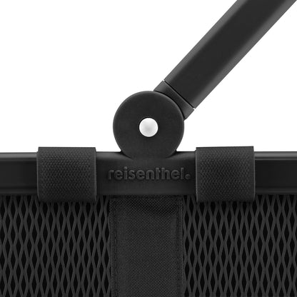reisenthel carrybag frame mesh black Einkaufskorb mit Innentasche