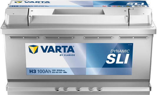 Varta Silver Dynamic H3 Autobatterie - 12V 100Ah 830A