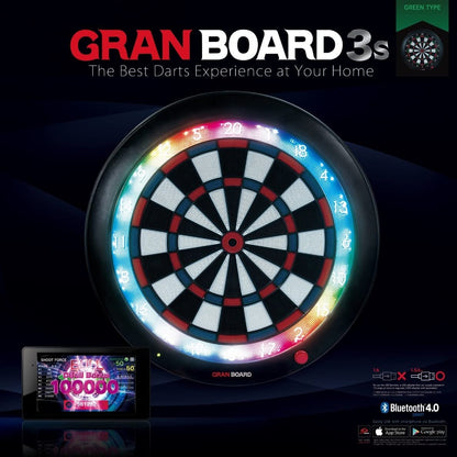 GranBoard 3s Elektronische Dartscheibe 60cm Weiss/Blau/Rot
