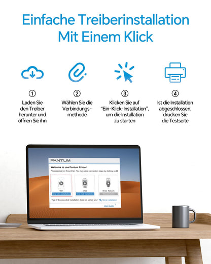 PANTUM CM2100DW Farblaser Multifunktionsdrucker WLAN