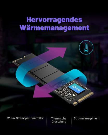 Acer Predator GM7 2 TB M.2 NVMe SSD PCIe 4.0 für PC und PS5