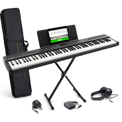 Alesis Keyboard E-Piano 88 Tasten - Komplett-Set für Anfänger