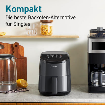 COSORI Heissluftfritteuse Mini 2L CAF-LI211 kompakt für 1 Person