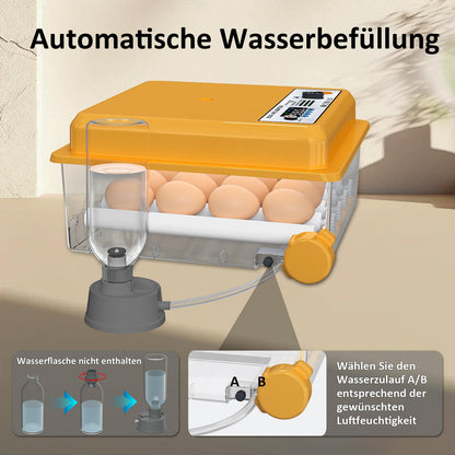 Chalixion Brutautomat vollautomatisch für 16 Eier mit LED Eierleuchte