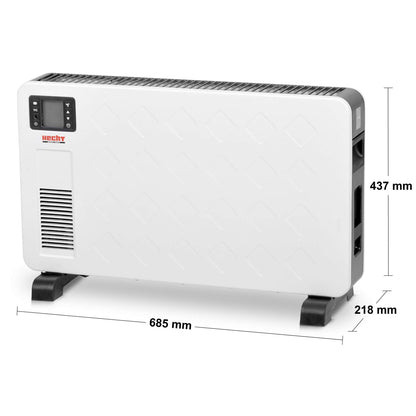 Hecht Elektroheizung – Neu, Fernbedienung, 3 Stufen, Thermostat