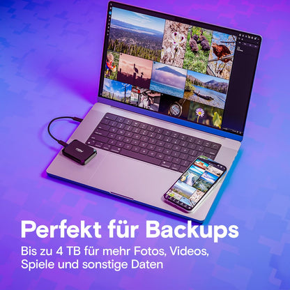 Crucial X9 externe SSD 1TB – 1050MB/s Lesegeschwindigkeit