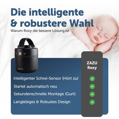 ZAZU ROXY Baby Rocker – Elektrischer Kinderwagen-Schaukler