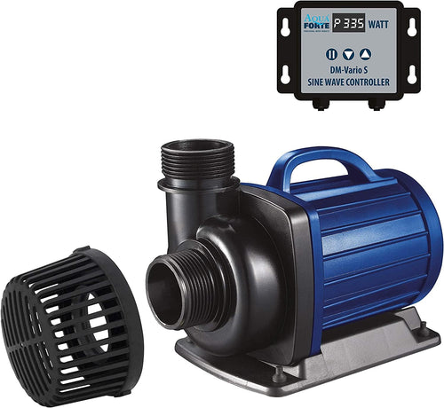 AquaForte DM-10000 Vario S Teichpumpe mit Controller, 10000 l/h