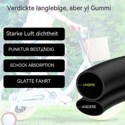 RUTU 13x5.00-6 Reifen Schlauch Set TR87 Ventil 2er-Pack