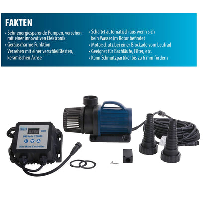 AquaForte DM-22.000 Vario S Filter-/Teichpumpe – regelbar