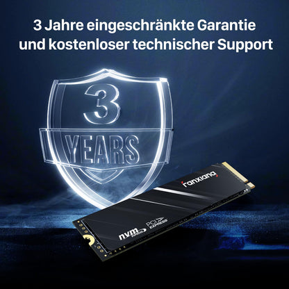fanxiang S501Q NVMe SSD 512GB M.2 2280 PCIe Gen3 interne Festplatte