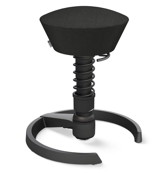 aeris Swopper Ergonomischer Bürohocker höhenverstellbar - Feder Standard. Runder Hocker mit Feder, zur dynamischen Haltungsförderung im Büro.