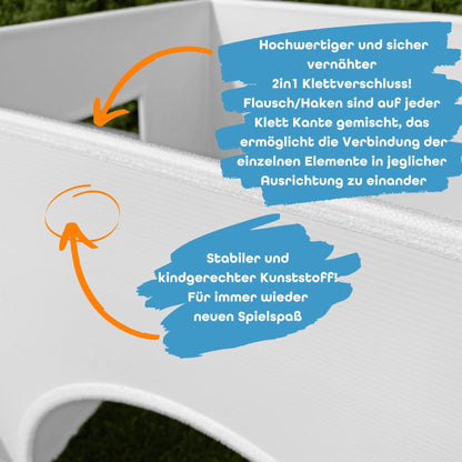 Imagine Playhouse Mal-Spielhaus – Abwischbar Indoor & Outdoor