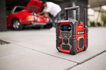 Einhell TE-CR 18 Li DAB+/FM/BT Akku-Baustellenradio - Solo
