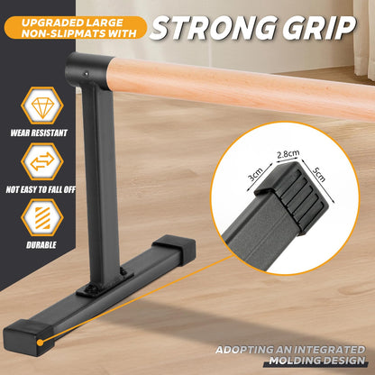 Premium Parallettes Holz gross – Calisthenics Liegestützgriffe