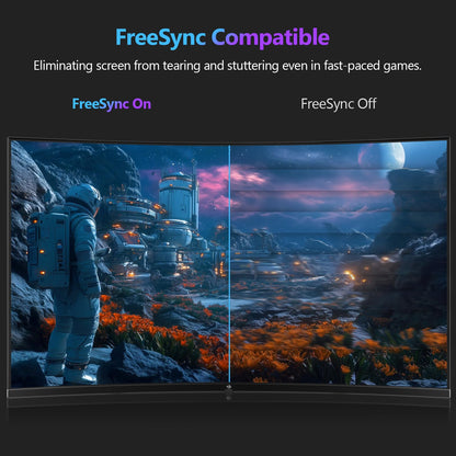 Z-Edge 27 Zoll QHD Curved Gaming Monitor 165Hz 1ms - Schwarz