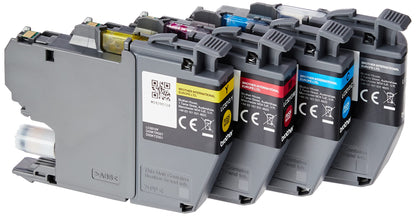 Brother LC3213VAL Tintenpatronen Set Schwarz, Cyan, Magenta, Gelb