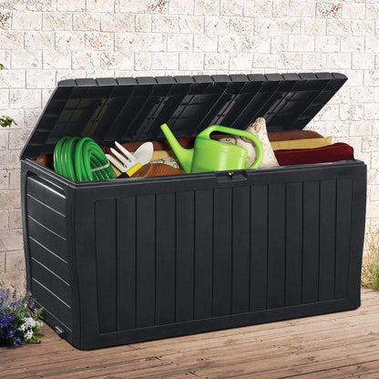 Deuba Gartenbox Auflagenbox Kissenbox 270L - Anthrazit