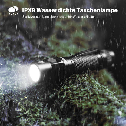 Sofirn SC31 Pro LED Taschenlampe, 2000 Lumen, USB-C wiederaufladbar