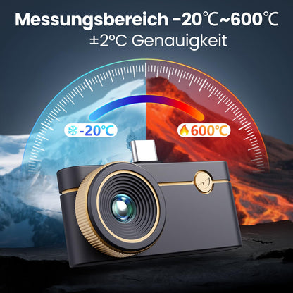 Thermal Master P3 Wärmebildkamera für iPhone und Android 512x384