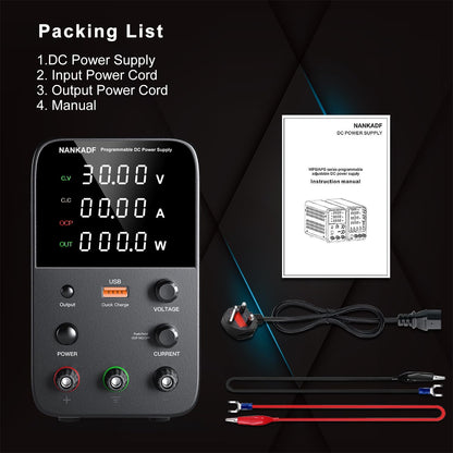 Profi Präzisions Labornetzteil DC Regelbar 0-60V 0-5A