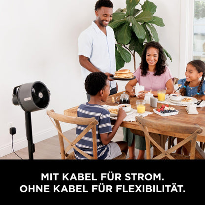 Shark FlexBreeze Pro Mist Akku-Ventilator - Anthrazit FA300EU