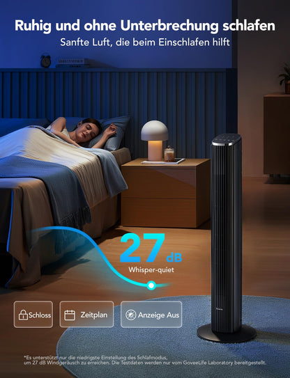 GoveeLife Smart Turmventilator H7106 mit App- und Sprachsteuerung